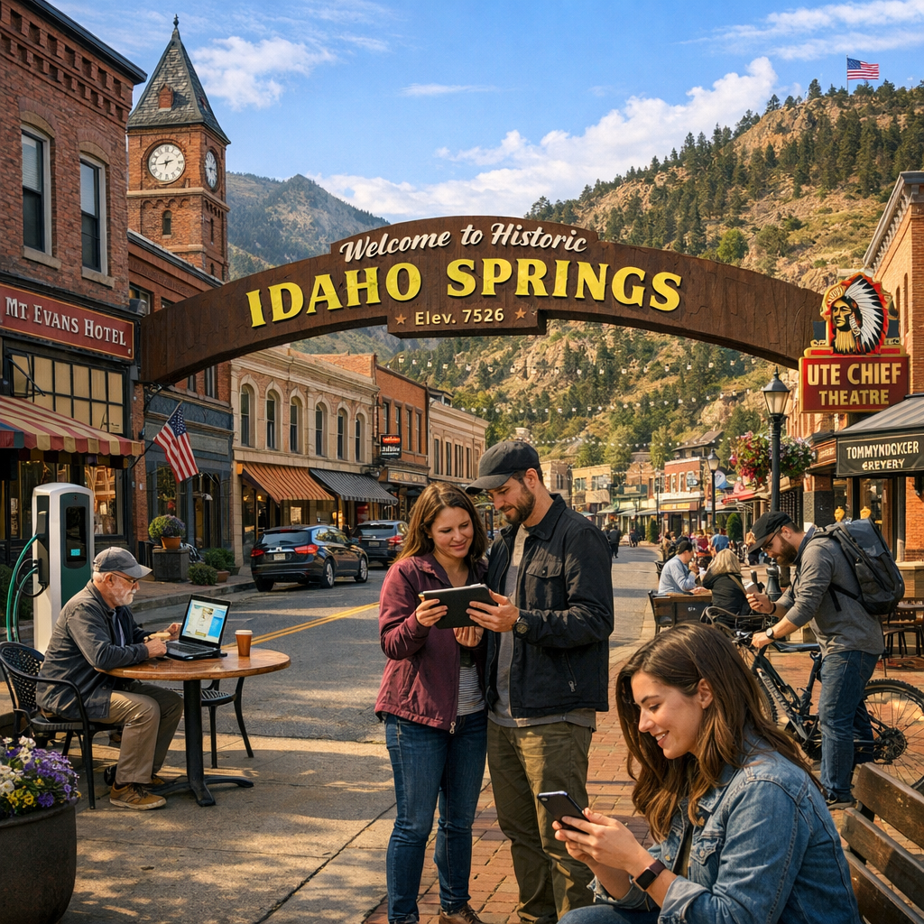 Embracing Technology: Idaho Springs’ Journey into the Digital Age